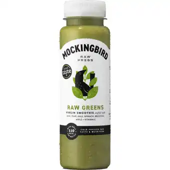 Albert Heijn Mockingbird Raw greens smoothie aanbieding