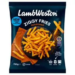 Albert Heijn LambWeston Ziggy fries seasoned aanbieding