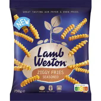 Albert Heijn LambWeston Ziggy fries seasoned aanbieding
