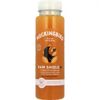 Albert Heijn Mockingbird Raw shield virgin juice aanbieding