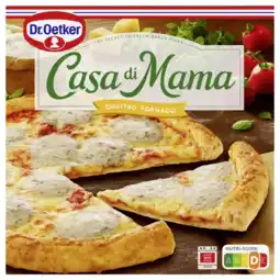 Albert Heijn Dr. Oetker Casa di mama pizza quattro formaggi aanbieding