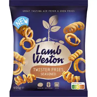 Albert Heijn LambWeston Twister fries seasoned aanbieding