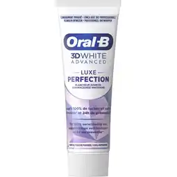Albert Heijn Oral-B 3D White luxe perfection tandpasta aanbieding