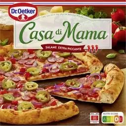 Albert Heijn Dr. Oetker Casa di mama pizza salame extra piccante aanbieding