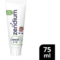 Albert Heijn Zendium Junior 5-12 jaar tandpasta aanbieding