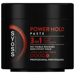 Albert Heijn Syoss Men power styling paste aanbieding