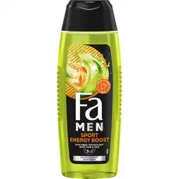 Albert Heijn Fa Men sport energy boost douchegel aanbieding