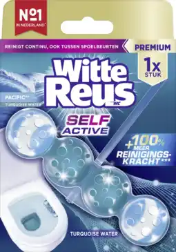 Albert Heijn Witte Reus Toiletblok turquoise actief pacific aanbieding