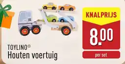 ALDI Toylino houten voertuig aanbieding