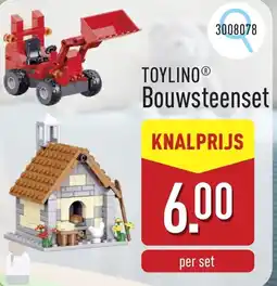 ALDI Toylino bouwsteenset aanbieding