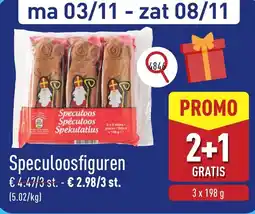 ALDI Speculoosfiguren aanbieding