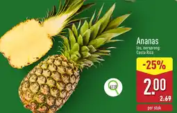 ALDI Ananas aanbieding