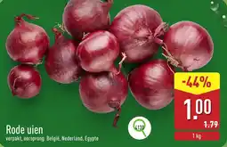 ALDI Rode uien aanbieding