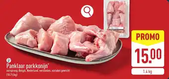 Panklaar parkkonijn