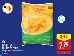 ALDI Primo fries dikke frieten aanbieding