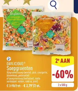 ALDI Daylicious soepgroenten aanbieding