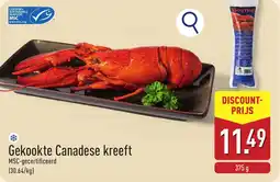 ALDI Gekookte Canadese kreeft aanbieding