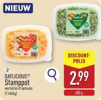 ALDI Daylicious Stamppot aanbieding