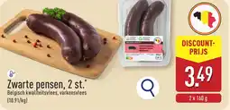 ALDI Zwarte pensen aanbieding