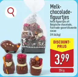 ALDI Melkchocolade figuurtjes aanbieding
