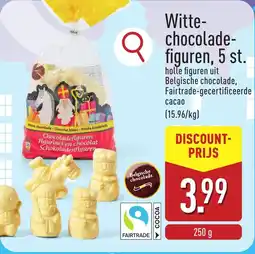 ALDI Witte Chocolade figuren aanbieding