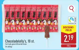 ALDI Chocoladelolly's g aanbieding
