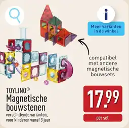 ALDI Toylino Magnetische bouwset aanbieding
