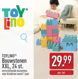 ALDI Toylino Bouwstenen XXL aanbieding