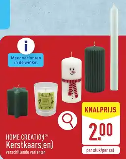 ALDI Home Creation Kerstkaars(en) aanbieding