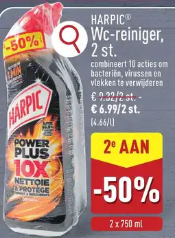 ALDI Harpic Wc reiniger aanbieding