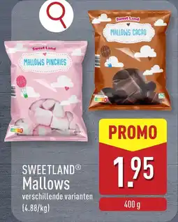 ALDI Sweet Land Mallows aanbieding