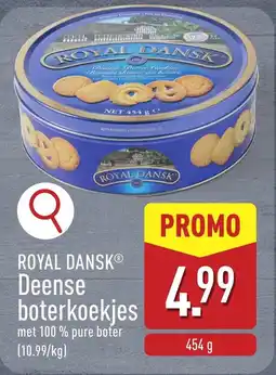 ALDI Royal Dansk Deense boterkoekjes aanbieding