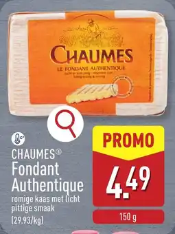 ALDI Chaumes Fondant Authentique aanbieding