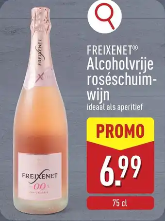 ALDI Freixenet Alcoholvrije Rosé Schuimwijn aanbieding