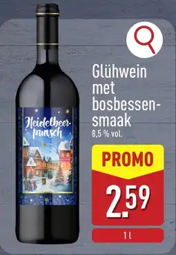 ALDI Glühwein Met Bosbessensmaak 8,5% vol aanbieding