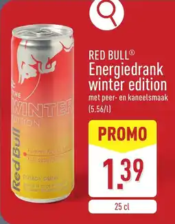 ALDI Red Bull Energiedrank Winter Edition aanbieding