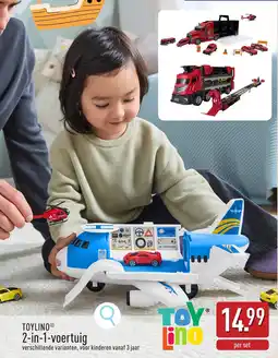 ALDI Toylino 2-in-1 Voertuig aanbieding