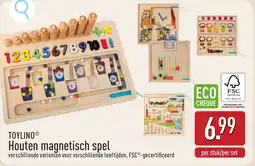 ALDI Toylino Houten magnetisch spel aanbieding