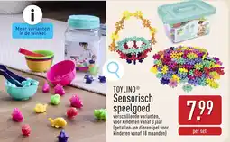ALDI Toylino Sensorisch Speelgoed aanbieding