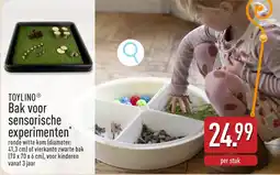 ALDI Toylino Bak voor Sensorische Experimenten aanbieding