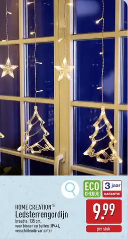 ALDI Home Creation Ledsterrengordijn aanbieding