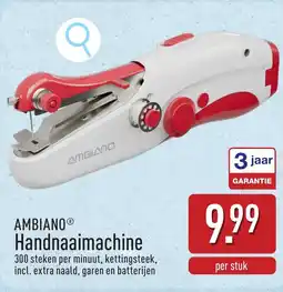 ALDI Ambiano Handnaaimachine aanbieding