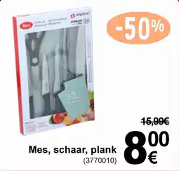 Cora Mes schaar plank aanbieding