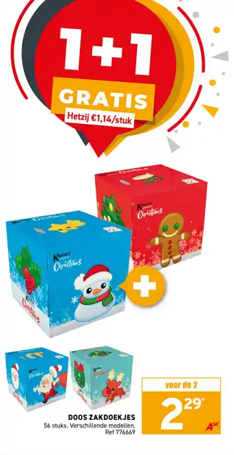 Trafic Doos zakdoekjes aanbieding