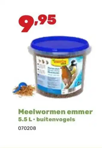 Happyland Meelwormen emmer aanbieding