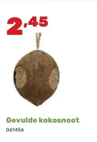 Happyland Gevulde kokosnoot aanbieding