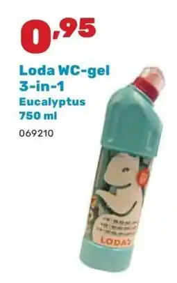 Happyland Loda WC gel 3-in-1 Eucalyptus aanbieding