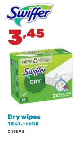 Happyland Dry wipes aanbieding