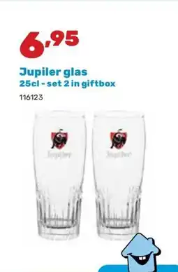 Happyland Jupiler glas aanbieding
