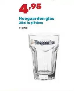 Happyland Hoegaarden glas in giftbox aanbieding